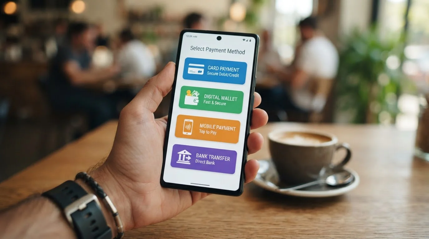 Various payment methods including debit cards, PayPal, and digital wallets accepted at UK casinos